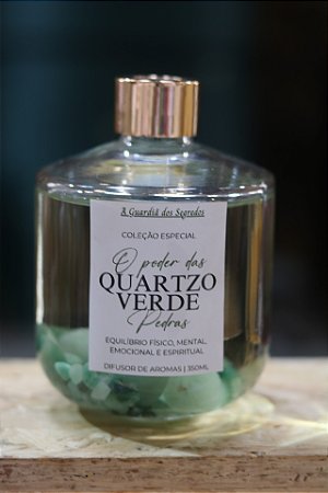Difusor de aromas Quartzo Verde - 350ml