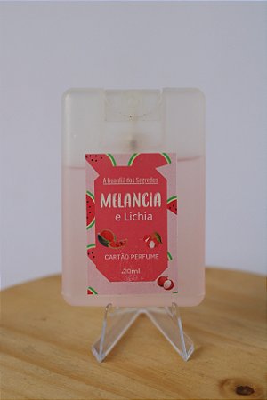 Cartão Perfume Melancia e Lichia - 20ml