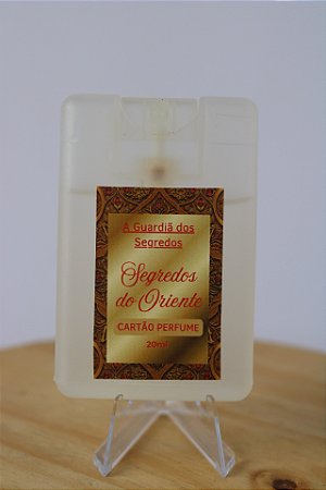 Cartão Perfume Segredos do Oriente - 20ml