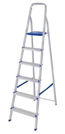 Escada Doméstica 6 degraus Mor 1,30x1,86 m