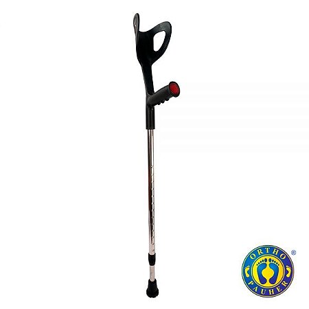 Muleta canadense fixa aluminio Ortho Pauher