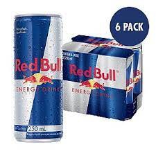 Energético Red Bull Lata 250ml Caixa c/ 6 un
