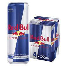 Energético Red Bull Lata 355ml Caixa c/ 4 un
