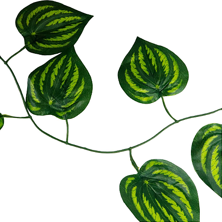 4 Metros Trepadeira Jibóia Melancia Silicone Artificial