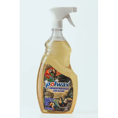 LIMPADOR PERFUMADO COM ALCOOL ALGAS MARINHAS 1L GATILHO - POLWAX