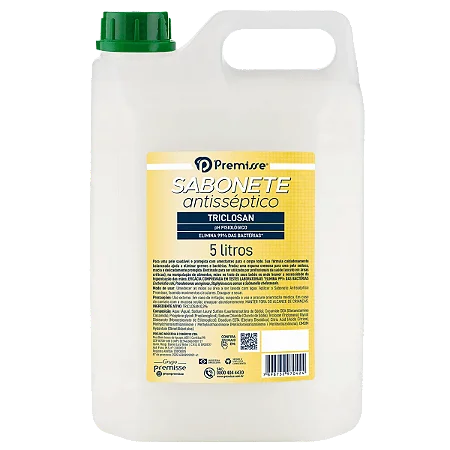 Sabonete Antisseptico Triclosan 0,3% - Premisse - 5 litros