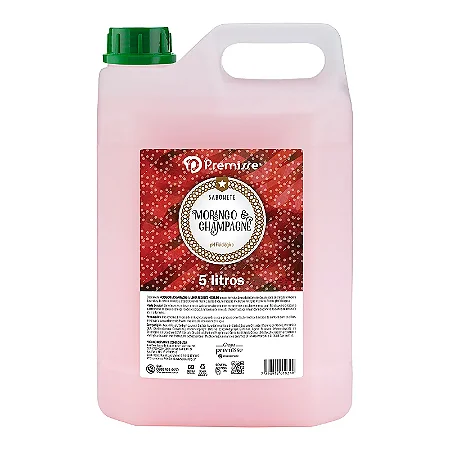 Sabonete Premisse Morango e Champagne - 5 Litros