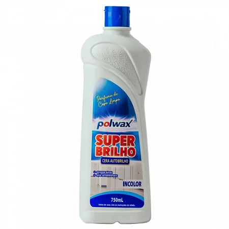 CERA SUPER BRILHO INCOLOR - POLWAX 750 ML