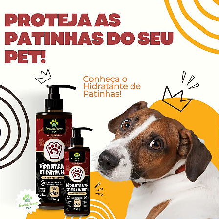 HIDRATANTE PARA PATINHAS AMAZÔNIA AROMAS PET 150G