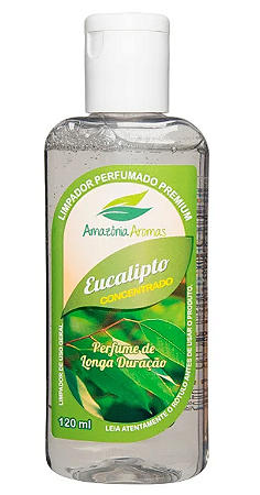 LIMPADOR CONCENTRADO AMAZÔNIA AROMAS 120ML - EUCALIPTO