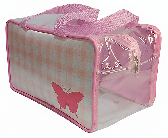 Bolsa Personalizada Malinha M2 em nylon 600 e o meio com cristal transparente