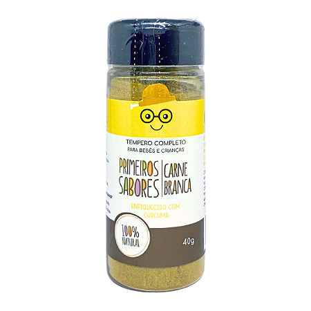 Tempero Primeiros Sabores Natural Para Carnes Brancas Terra Amor 40 g
