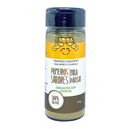 Tempero Primeiros Sabores Natural Para Massas Terra Amor 40 g