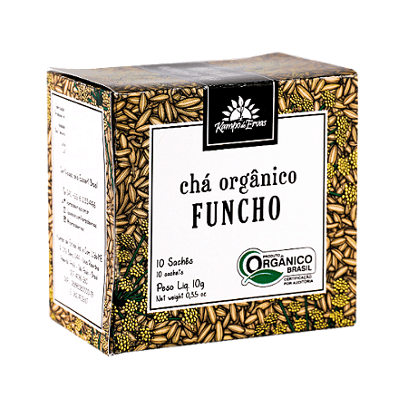 Chá de Funcho Orgânico Kampo De Ervas 10 Sachês