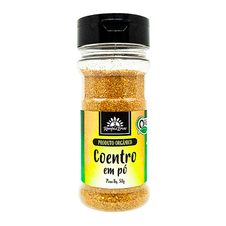 Coentro em Pó Orgânico Kampo de Ervas 50 g