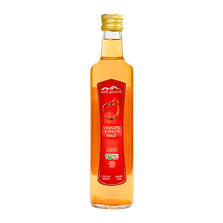Vinagre De Maçã Orgânico Acidez 4,2% Serra Gaúcha 500 ml