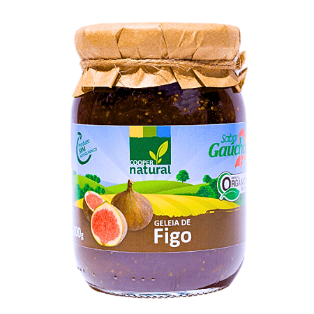 Geleia De Figo Orgânica Coopernatural 300 g