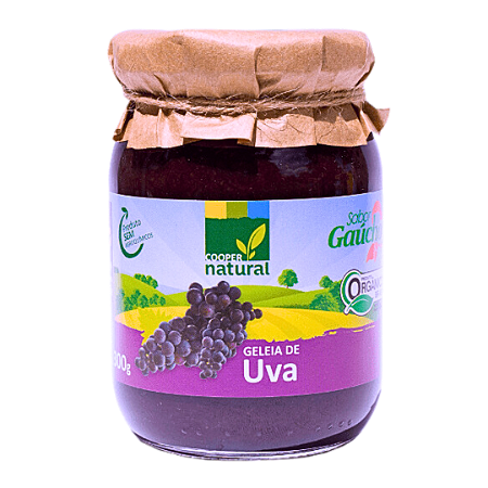 Geleia De Uva Orgânica Coopernatural 300 g