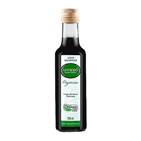 Vinagre Balsâmico Tradicional (Aceto) Orgânico Uva’Só 250 ml