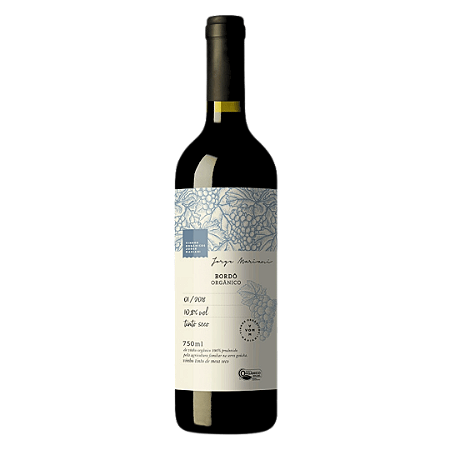 Vinho Tinto Seco Bordô Orgânico Jorge Mariani 750 ml