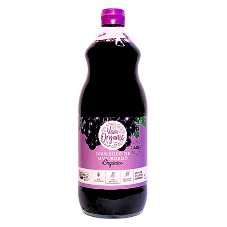 Suco De Uva Bordô Integral Orgânico Mariani 1 L