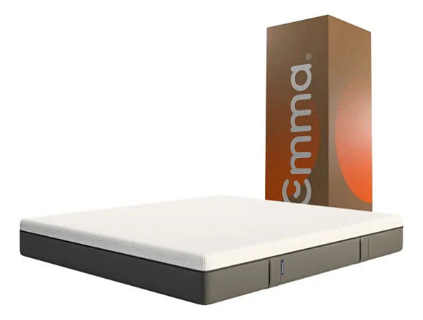 Colchão Emma Original - Tecnologia Alemã Cor Branco/Cinza