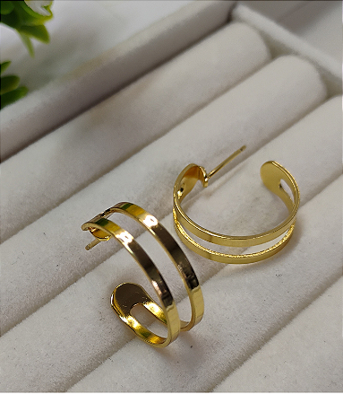 Brinco Argola Dupla