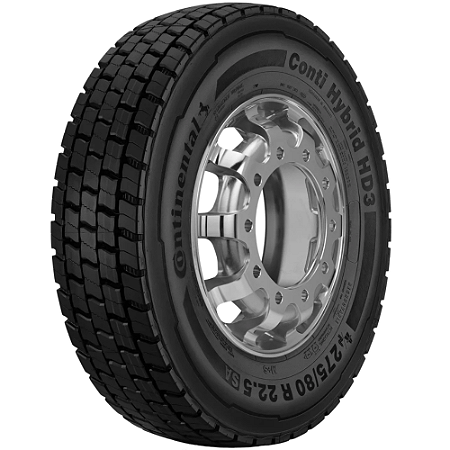 Pneu Continental 295/80 R22,5 16L 152/148 CHD3 - Borrachudo