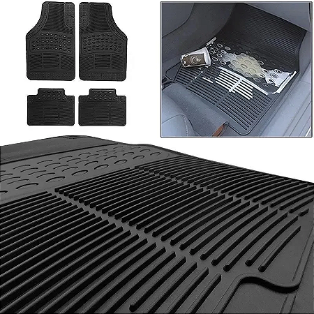 Tapete Automotivo Carpete Carro Borracha Pvc Reforçado B