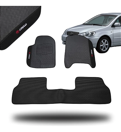 Tapete Para Carro Sob Medida 5 Peças Corolla 2003/2007 Pvc