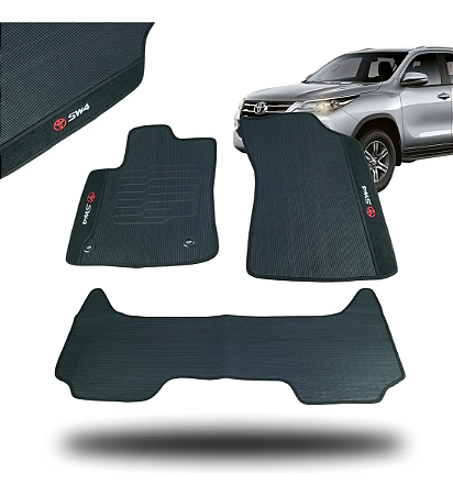 Tapete Para Toyota Sw4 2016-2023 Kit Completo Sob Medida Pvc