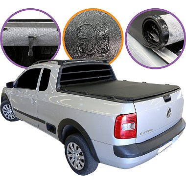 Capota Marítima Saveiro Estendida C/ganchos 2010 À 2021 Trek