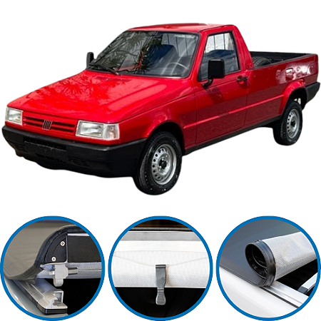 Capota Marítima Paraná Fiorino Com Grade Sem Estepe 1993 a 1998 Trek