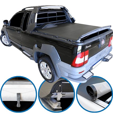 Capota Marítima Prudentina Locker Estendida Com Estepe e Gancho Trek