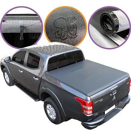 Capota Marítima Achei Aqui L200 Triton Sport Dupla 2017 Até 2024 Trek