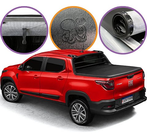 Capota Marítima Achei Aqui Strada Freedom/endurance Dupla 2021 À 2026