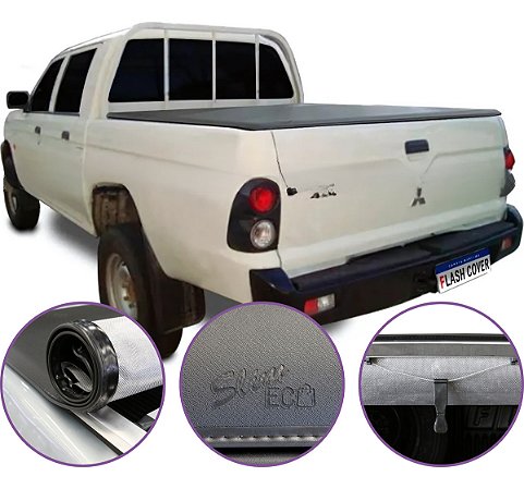 Capota Marítima Flash Cover L200 C/Grade Até 2008 + Par Suporte Brinde