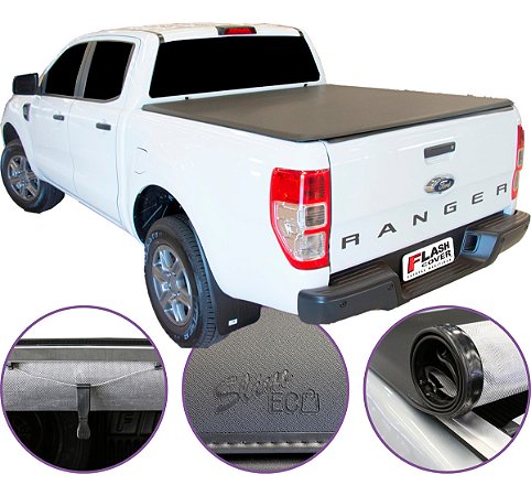 Capota Marítima Flash Cover Ranger 2012 Até 2023 + Par Suporte Brinde