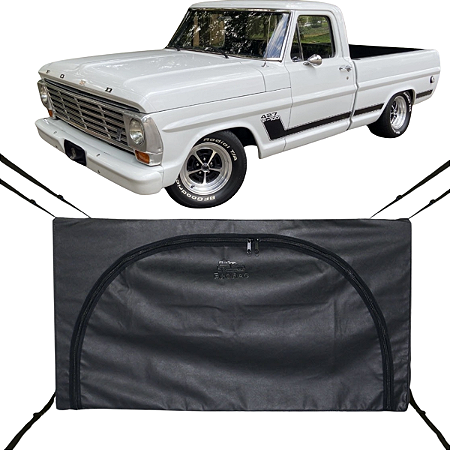 Bolsa Caçamba Ecobag Flash Cover Ford F100 Protege Sua Carga Preto