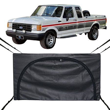 Bolsa Caçamba Ecobag Flash Cover Ford F1000 Protege Sua Carga Preto