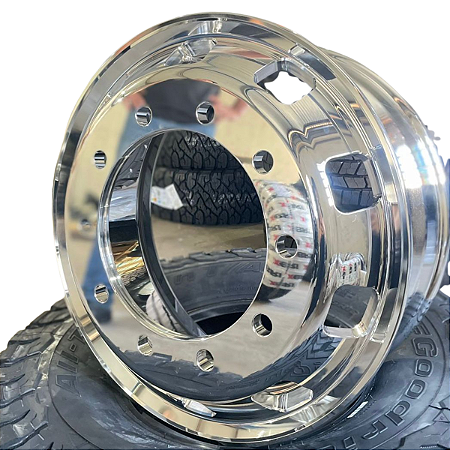 Roda Aluminio 22.5 x 8.25 10F M000294 Maxx SRW / QUADRADO