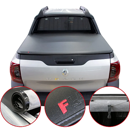 Capota Maritima Flash Force Oroch Dupla Com Santo 2015 Até 2026 Trek