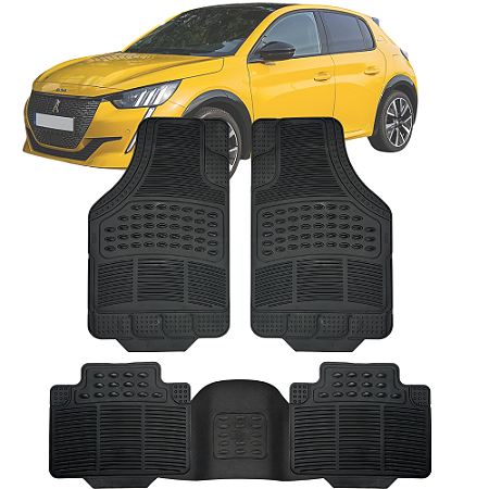 Tapete Automotivo Carpete Borracha PVC Reforçado Com Tunel Novo 208