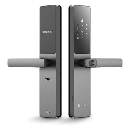 Fechadura Digital Wifi c/ biometria DL05 Ezviz à prova Dágua
