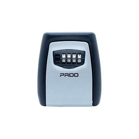 Mini Cofre De Parede Para Chaves Jóias Dinheiro Pado - Prata