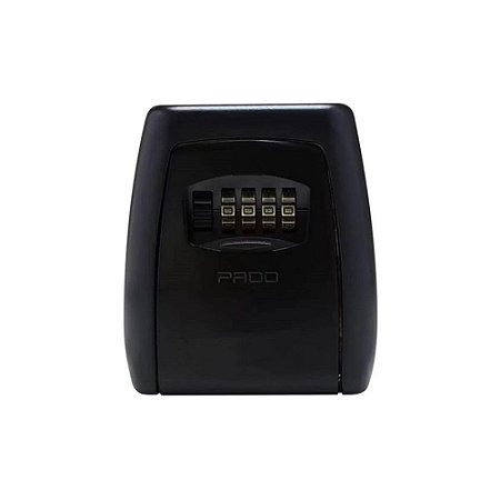 Mini Cofre De Parede Para Chaves Jóias Dinheiro Pado - Preto