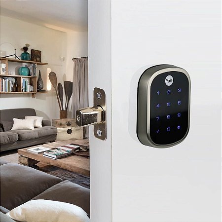 Fechadura Digital Yale YRD 256 DB lingueta - A prova D'agua