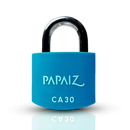 Cadeado em Alumínio de 25mm CA25 Azul