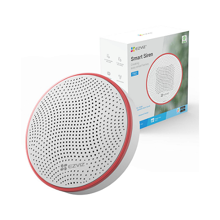 Sirene Smart Home Wifi CS-T9C-A0-BG bateria 8 anos até 105db