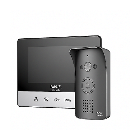 Vídeo Porteiro Hd Papaiz Áudio Bidirecional IP66 IRV4C